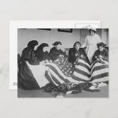 Vlag maken briefkaart (Voorkant / Achterkant)