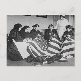 Vlag maken briefkaart