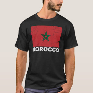 vlag Marokko T-shirt