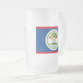 vlag matglas bierpul (Voorkant rechts)