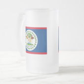 vlag matglas bierpul (Voorkant links)