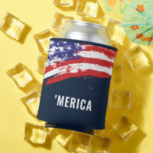 Vlag Merica, 4 juli Blikjeskoeler