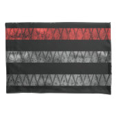 Vlag met dunne rode lijn kussensloop (Voorkant)