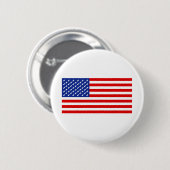 Vlag met hondenbotten ronde button 5,7 cm (Voorkant /achterkant)