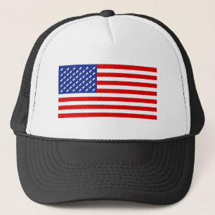 Vlag met hondenbotten trucker pet
