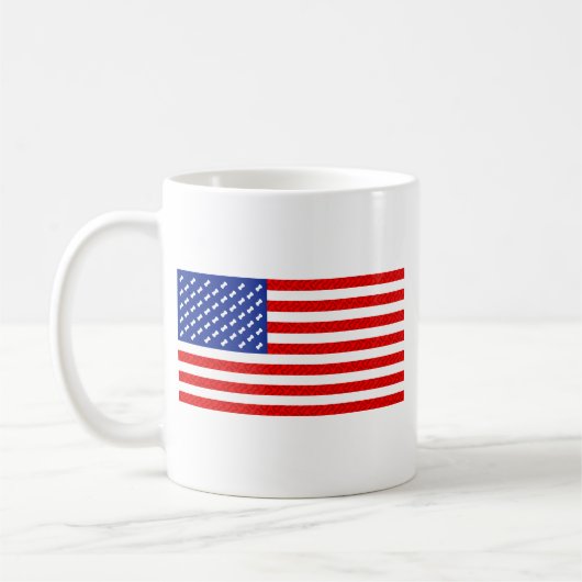 Vlag met Hondenvlag Botten Koffiemok (Links)