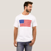 Vlag met Hondenvlag Botten T-shirt (Voorkant volledig)