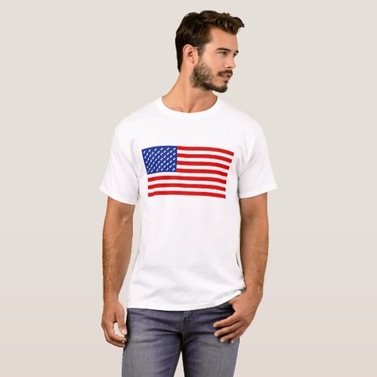 Vlag met Hondenvlag Botten T-shirt (Voorkant volledig)