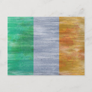 Vlag met oire nood briefkaart