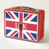 Vlag met politieman en koningin-garde (Voorkant)