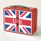 Vlag met politieman en koningin-garde (Achterkant)