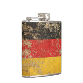 vlag met ruw ouderdom heupfles (Rechts)