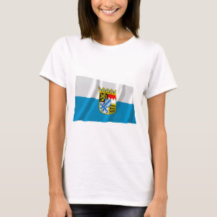 Vlag met wapens tussen Bayern en Beieren T-shirt