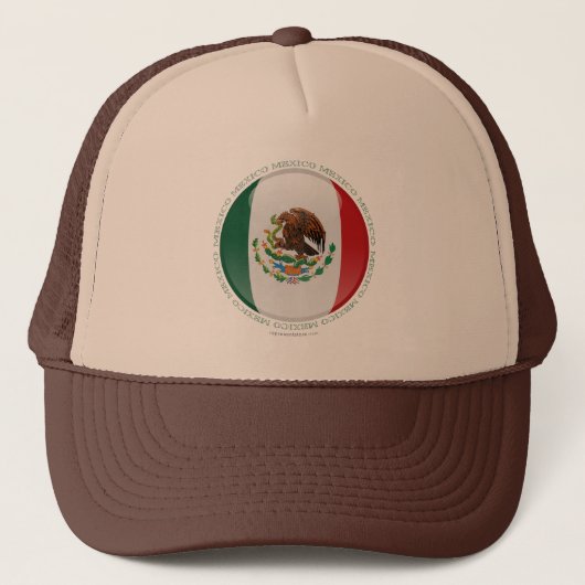 Vlag Mexico Bubble Trucker Pet (Voorkant)