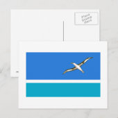 Vlag Midway-eilanden Briefkaart (Voorkant / Achterkant)