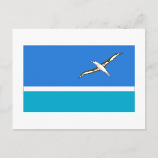 Vlag Midway-eilanden Briefkaart (Voorkant)