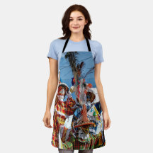 Vlag Moko Jumbie USVI Madras