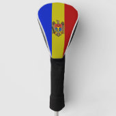 vlag Moldavië Golfheadcover (Voorkant)