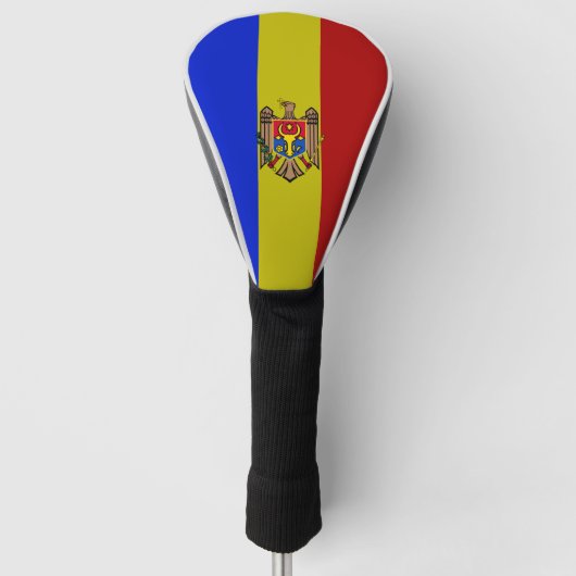vlag Moldavië Golfheadcover (Voorkant)