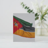 vlag mozambique briefkaart (Staand voorkant)