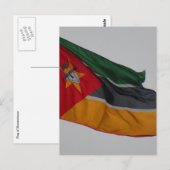 vlag mozambique briefkaart (Voorkant / Achterkant)
