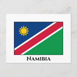 Vlag Namibië (Namibië) Briefkaart