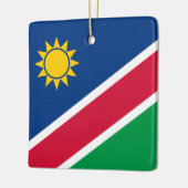 Vlag Namibië (Namibië) Keramisch Ornament (Links)