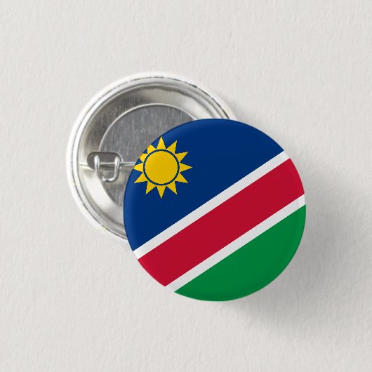 Vlag Namibië (Namibië) Ronde Button 3,2 Cm (Voorkant /achterkant)