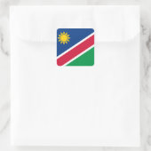 Vlag Namibië (Namibië) Vierkante Sticker (Tas)