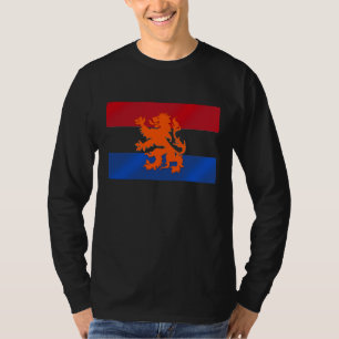 vlag Nederland en Lion T-shirt