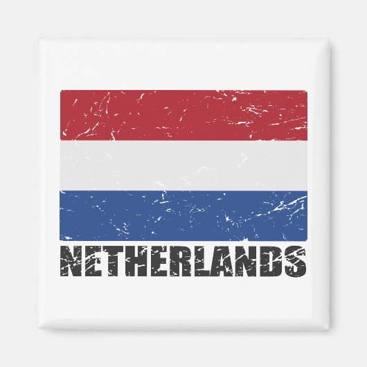  vlag Nederland Magneet (Voorkant)