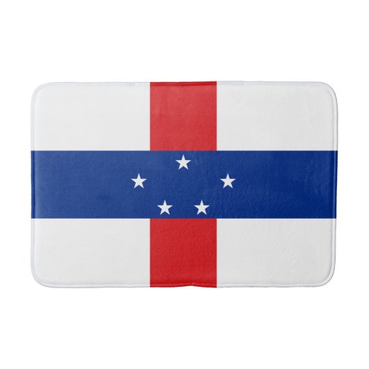 vlag Nederlandse Antillen Badmat (Voorkant)