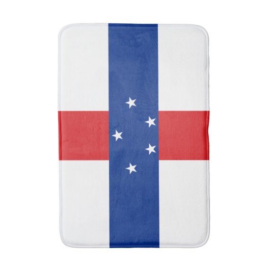 vlag Nederlandse Antillen Badmat (Voorkant Verticaal)