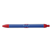 vlag Nederlandse Antillen Blauwe Inkt Pen (Voorkant)