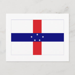 vlag Nederlandse Antillen Briefkaart