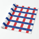 vlag Nederlandse Antillen Cadeaupapier (Uitgerold)