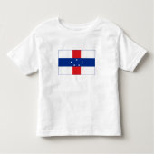 vlag Nederlandse Antillen Kinder Shirts (Voorkant)