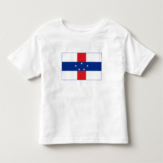 vlag Nederlandse Antillen Kinder Shirts (Voorkant)