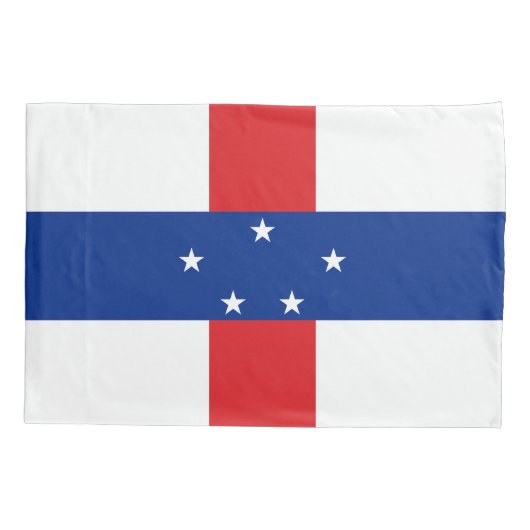 vlag Nederlandse Antillen Kussensloop (Achterkant)