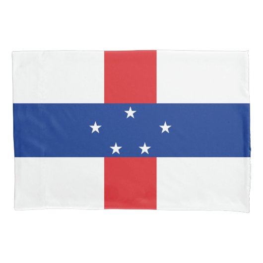 vlag Nederlandse Antillen Kussensloop (Voorkant)
