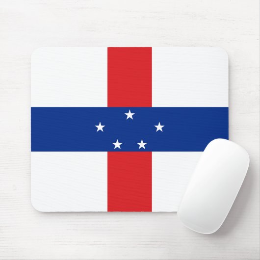 vlag Nederlandse Antillen Muismat (Met muis)