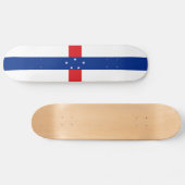 vlag Nederlandse Antillen Persoonlijk Skateboard (Horizontaal)