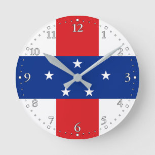 vlag Nederlandse Antillen Ronde Klok