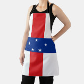 vlag Nederlandse Antillen Schort (Insitu)