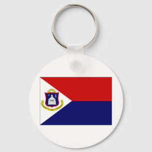 Vlag Nederlandse Antillen Sint-Maarten Sleutelhanger