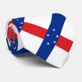 vlag Nederlandse Antillen Stropdas (Opgerold)
