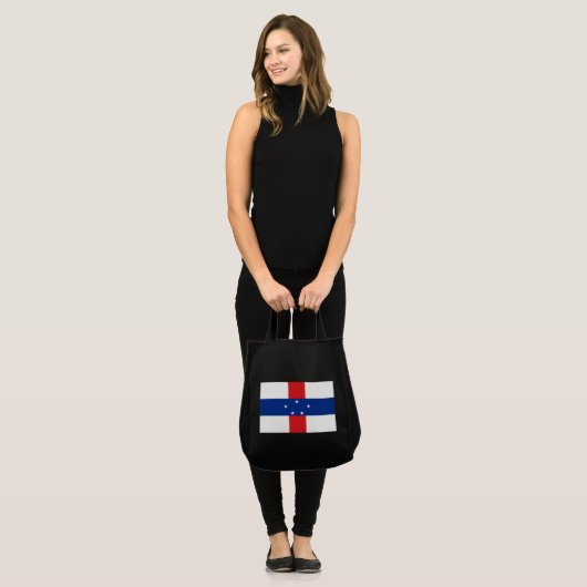 vlag Nederlandse Antillen Tote Bag (Voorkant (model))