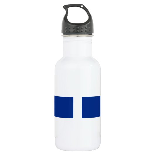 vlag Nederlandse Antillen Waterfles (Achterkant)