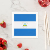 Vlag: Nicaragua Servetten (Insitu)