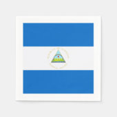 Vlag: Nicaragua Servetten (Voorkant)